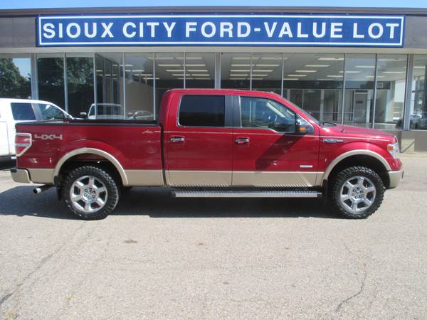 2013 Ford F150 Super Crew Lariat 4x4 Pickup w/6.5' Box for sale in Sioux City, IA – photo 6