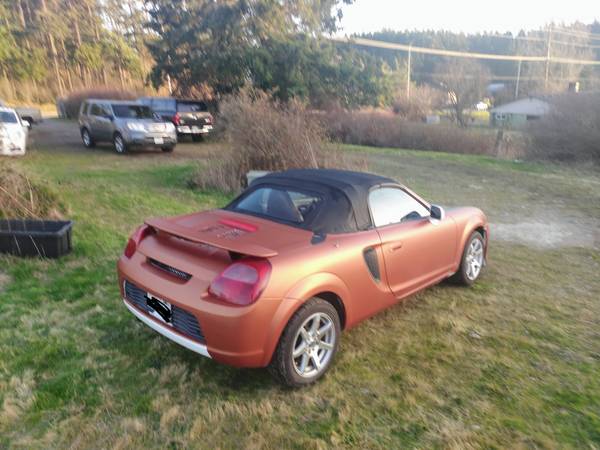 2002 Toyota MR2 Spyder - Low Miles - cars & trucks - by owner -... for sale in Oak Harbor, WA – photo 4