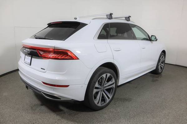2019 Audi Q8, Glacier White Metallic - - by dealer for sale in Wall, NJ – photo 5