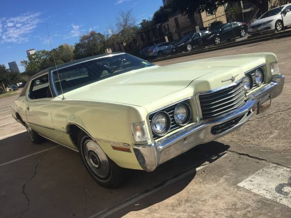 RARE 72 Ford Thunderbird, Power Windows, Daily Driver, 8, 000 OBO for sale in Houston, TX – photo 8