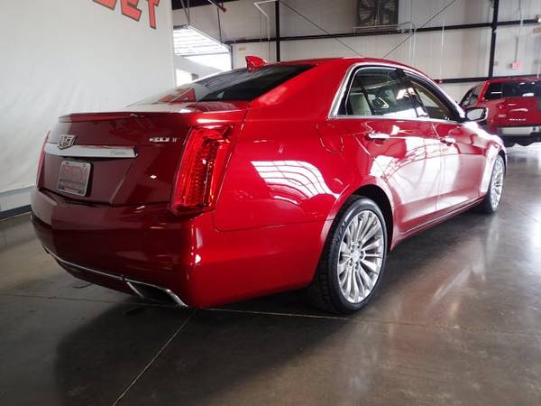 2016 Cadillac CTS Sedan AWD 2.0T Luxury Collection 4dr Sedan, Red for sale in Gretna, IA – photo 8