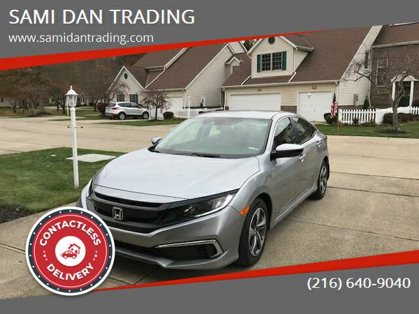 2019 HONDA CIVIC LX WITH HONDA SENSING super clean, priced low to for sale in Cleveland, WV