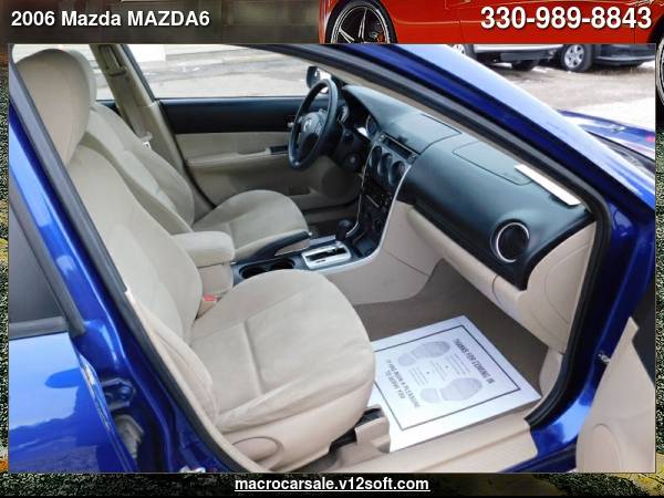 2006 Mazda MAZDA6 i 4dr Sedan with - cars & trucks - by dealer -... for sale in Akron, OH – photo 21