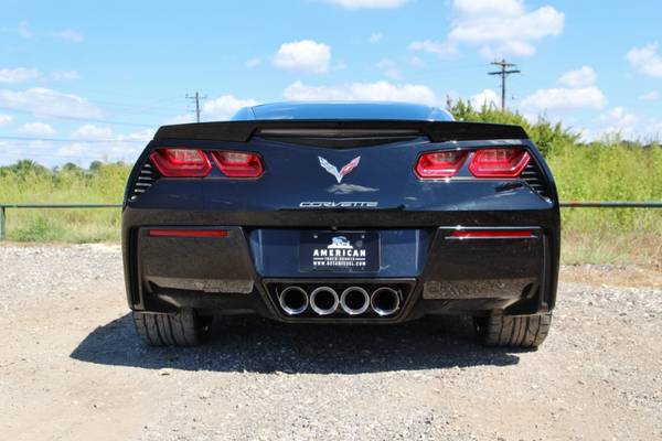 2014 CHEVROLET CORVETTE Z51 - 7 SPEED MANUAL - LOW MILES - BLK ON BLK! for sale in Liberty Hill, TX – photo 8