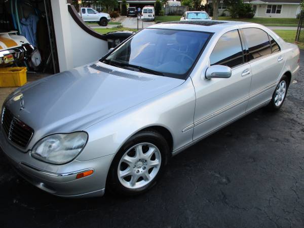 1 OWNER LOW MILES 2001 MERCEDES BENZ S500 CLEAN CAR FAX! "NICE CAR" for sale in Lake Worth, FL – photo 2