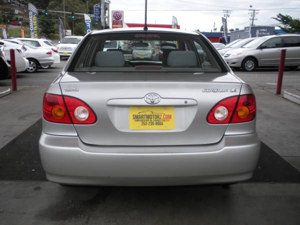 2004 Toyota Corolla LE (Complementary oil change) for sale in Seattle, WA – photo 4