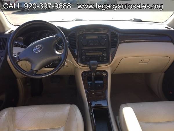 2003 TOYOTA HIGHLANDER LIMITED for sale in Jefferson, WI – photo 12