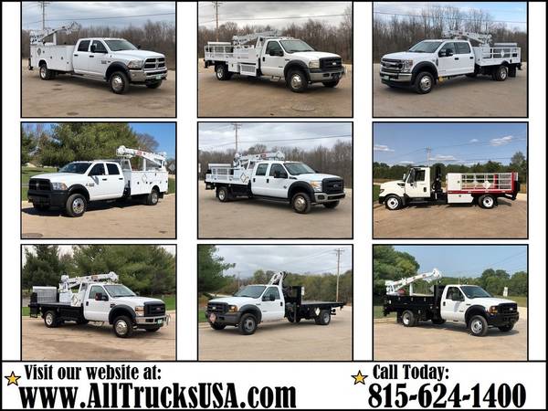 1/2 - 1 Ton Service Utility Trucks & Ford Chevy Dodge GMC WORK TRUCK for sale in Peoria, IL – photo 19