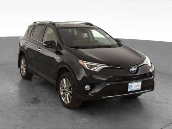 2017 Toyota RAV4 Hybrid Limited Sport Utility 4D suv Black - FINANCE... for sale in Arlington, District Of Columbia – photo 16