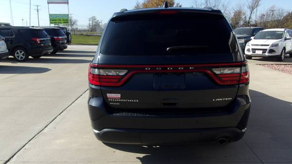 2014 Dodge Durango Limited 4x4 0 Down $329 Month - cars & trucks -... for sale in Mount Pleasant, IA – photo 3