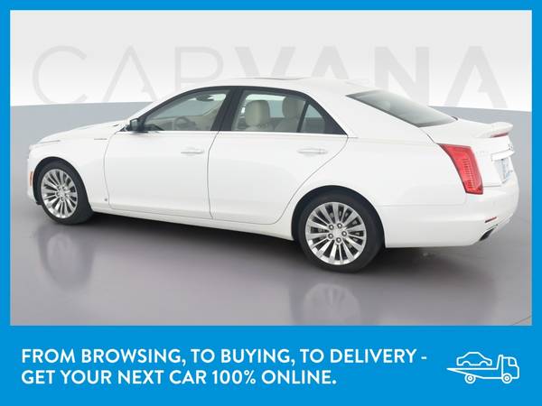 2016 Caddy Cadillac CTS 2 0 Luxury Collection Sedan 4D sedan White for sale in Fort Myers, FL – photo 5