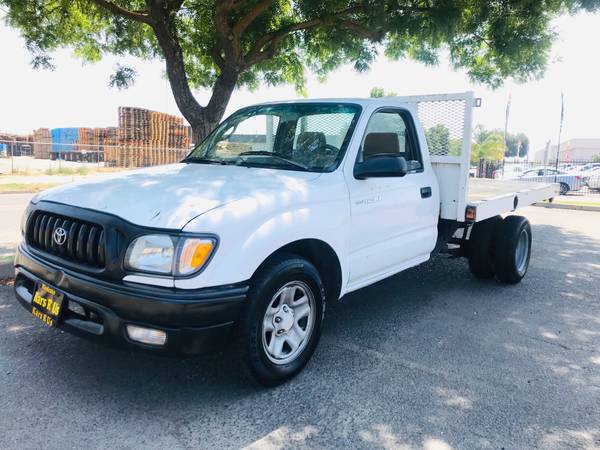 2001 Toyota Tacoma Regular Cab * DUALLY * FLAT BED * 2 TO CHOOSE FROM for sale in Modesto, CA – photo 2