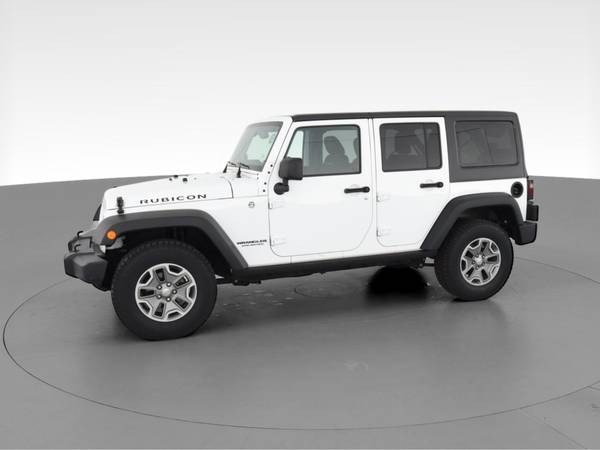 2015 Jeep Wrangler Unlimited Rubicon Sport Utility 4D suv White - -... for sale in Lexington, KY – photo 4