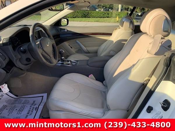 2014 Infiniti Q60 Convertible - cars & trucks - by dealer - vehicle... for sale in Fort Myers, FL – photo 12