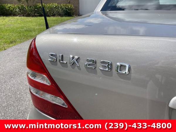 2003 Mercedes-Benz SLK-Class 2 3l (Luxury COUPE) for sale in Fort Myers, FL – photo 9
