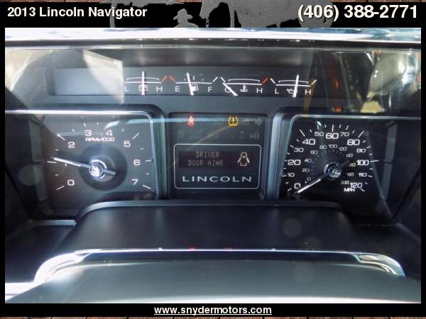 2013 Lincoln Navigator, clean, 4x4, leather, moon, DVD for sale in Belgrade, MT – photo 13