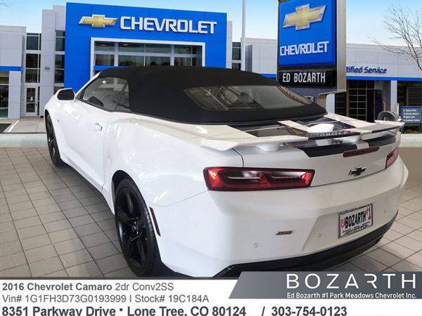 2016 Chevrolet Chevy Camaro 2SS TRUSTED VALUE PRICING! for sale in Lonetree, CO – photo 8