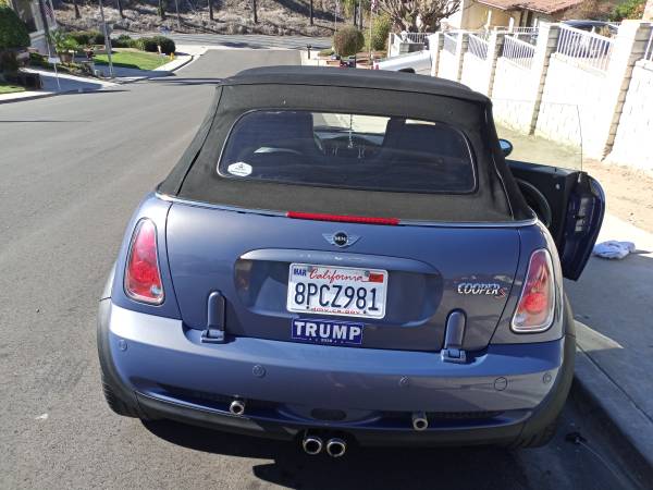 2006 Mini Cooper S Convertible - cars & trucks - by owner - vehicle... for sale in Vista, CA – photo 3