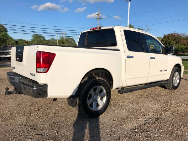 Clean Carfax! 2007 Nissan Titan! 4x4! Crew Cab! Nice! Loaded! for sale in Ortonville, MI – photo 5