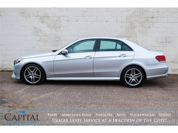 Mercedes E350 4Matic with Nav, Moonroof, Htd Seats & 18 AMG Wheels! for sale in Eau Claire, SD – photo 2