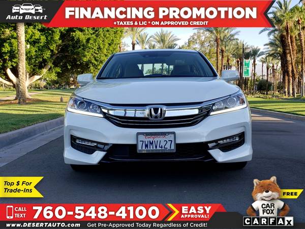 2017 Honda Accord Hybrid Only $263/mo! Easy Financing! - cars &... for sale in Palm Desert , CA – photo 4