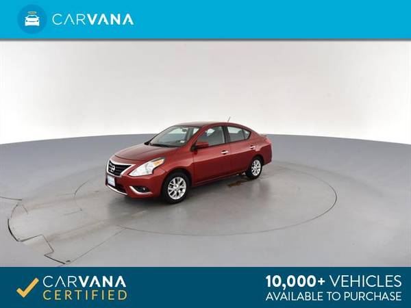 2018 Nissan Versa SV Sedan 4D sedan Red - FINANCE ONLINE for sale in Atlanta, TN – photo 6