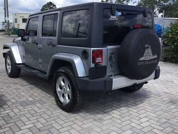 2013 Jeep Wrangler Unlimited Sahara - Lowest Miles / Cleanest Cars... for sale in Fort Myers, FL – photo 3