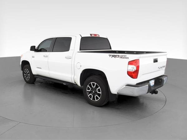2017 Toyota Tundra CrewMax Limited Pickup 4D 5 1/2 ft pickup White -... for sale in Springfield, IL – photo 7