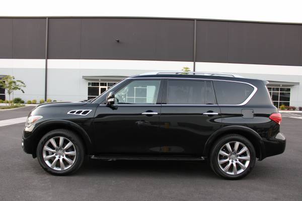 2012 INFINITI QX56 TOURING AWD 3RD ROW *1 OWNER* armada escalade... for sale in Portland, OR – photo 2