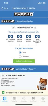 2017 Hyundai Elantra SE, 62, 750 Miles, Black/Grey, Clean Title for sale in Port Monmouth, NJ – photo 18