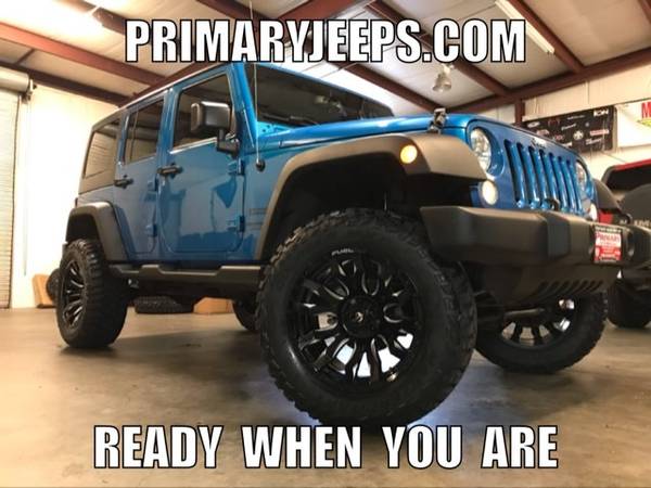 2015 Jeep Wrangler Unlimited IN HOUSE FINANCE - FREE SHIPPING - cars... for sale in DAWSONVILLE, GA – photo 2