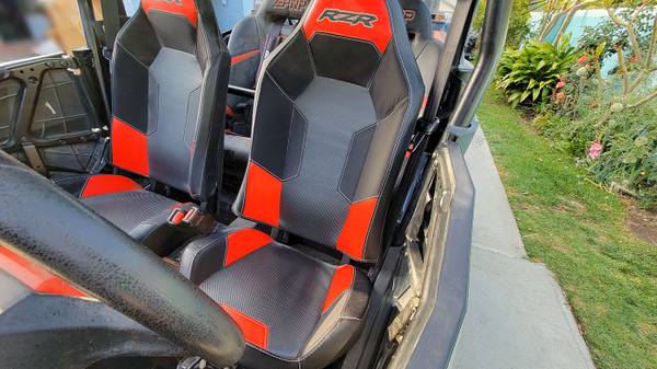 2020 POLARIS RZR XP 4 TURBO 5 Seats DYNAMIX White on Red Street for sale in Long Beach, CA – photo 12