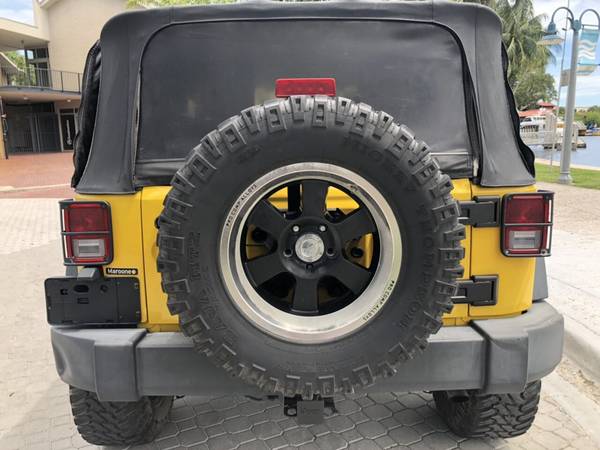 2008 *Jeep* *Wrangler* *4WD 2dr X* Detonator Yellow for sale in Fort Lauderdale, FL – photo 4