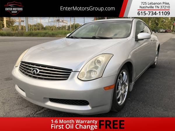 2006 *INFINITI* *G35 Coupe* *2dr Coupe Automatic* Di for sale in Nashville, TN