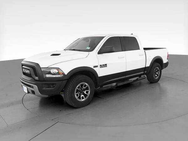 2017 Ram 1500 Crew Cab Rebel Pickup 4D 5 1/2 ft pickup White -... for sale in Eau Claire, WI – photo 3
