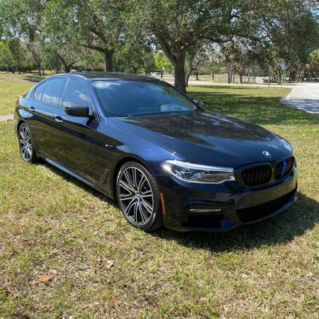 2017 BMW 540I IMMACULATE CONDITIONS - - by dealer for sale in Pompano Beach, FL