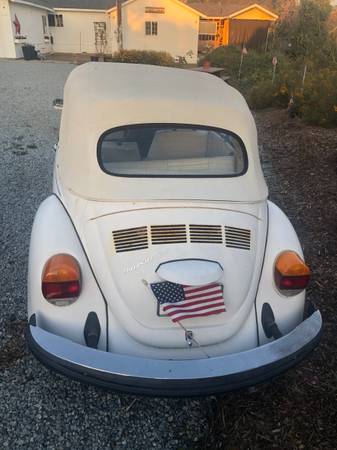 Triple White 1979 BUG - cars & trucks - by owner - vehicle... for sale in Salinas, CA – photo 2