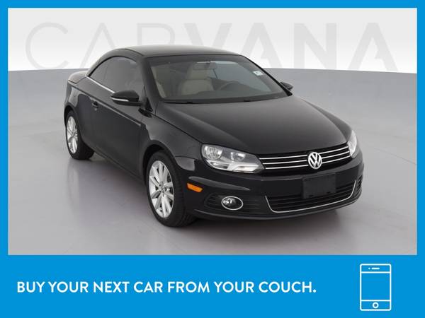 2015 VW Volkswagen Eos Komfort Convertible 2D Convertible Black for sale in Buffalo, NY – photo 12