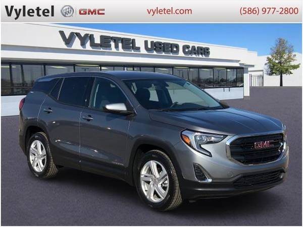 2019 GMC Terrain SUV FWD 4dr SLE - GMC Satin Steel Metallic - cars & for sale in Sterling Heights, MI – photo 2