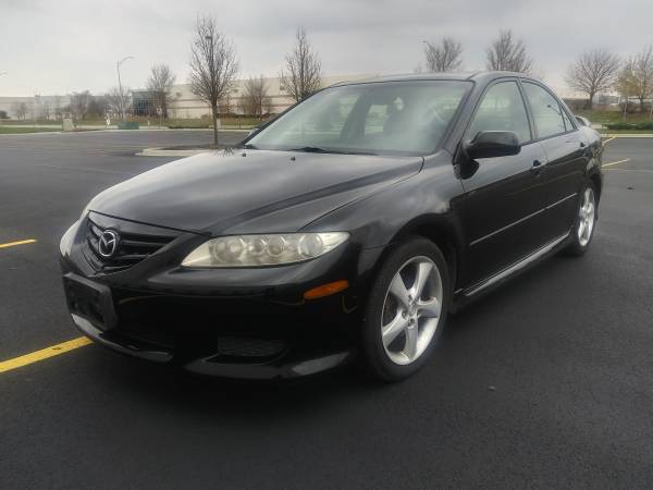 2004 Mazda (6) sport only 55k miles Black - cars & trucks - by owner... for sale in Naperville, IL – photo 13