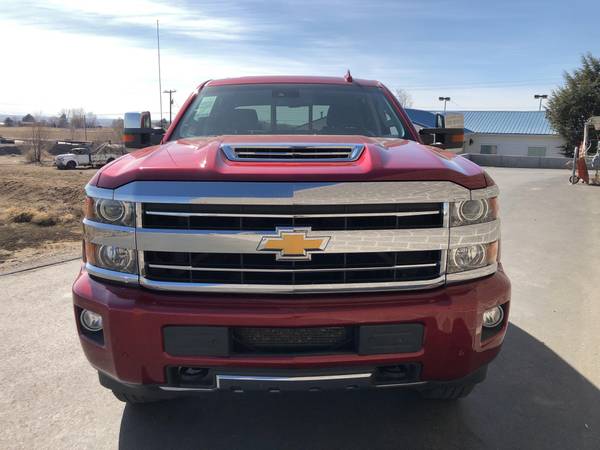 2019 Chevy Chevrolet Silverado 3500HD High Country pickup Cajun Red for sale in Jerome, ID – photo 2