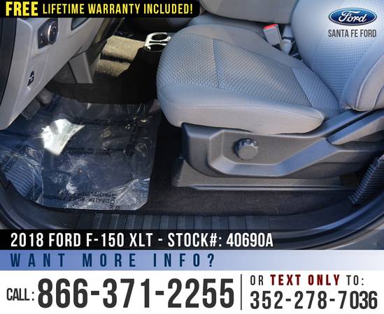 2018 FORD F150 XLT 4WD *** Brush Guard, Bluetooth, Cruise Control... for sale in Alachua, FL – photo 14