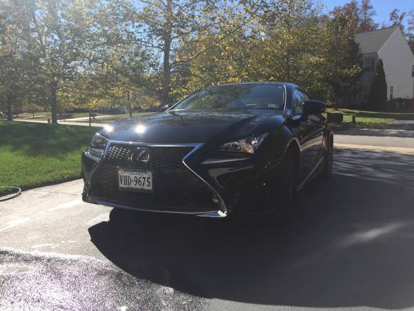 2015 Lexus RC 350 AWD F SPORT only 12K miles! for sale in Ashburn, District Of Columbia – photo 3