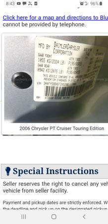 2006 Silver PT Cruiser for sale in Washington, District Of Columbia – photo 5