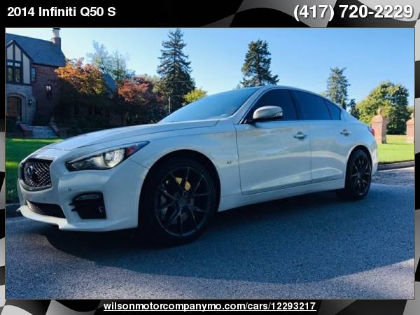 2014 INFINITI Q50 4dr Sdn Premium AWD 3 month/3000mile warranty for sale in Springfield, MO