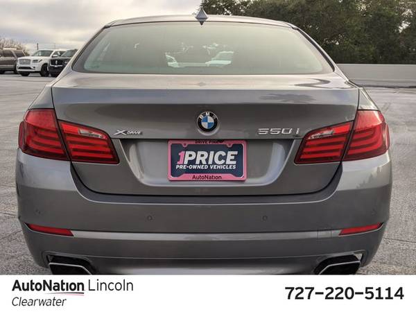 2013 BMW 5 Series 550i xDrive AWD All Wheel Drive SKU:DDY70782 -... for sale in Clearwater, FL – photo 7