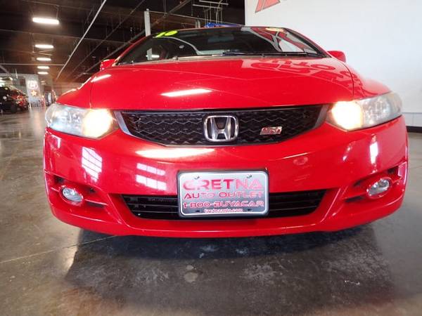 2010 Honda Civic Cpe Si 2dr Coupe, Red for sale in Gretna, NE – photo 3