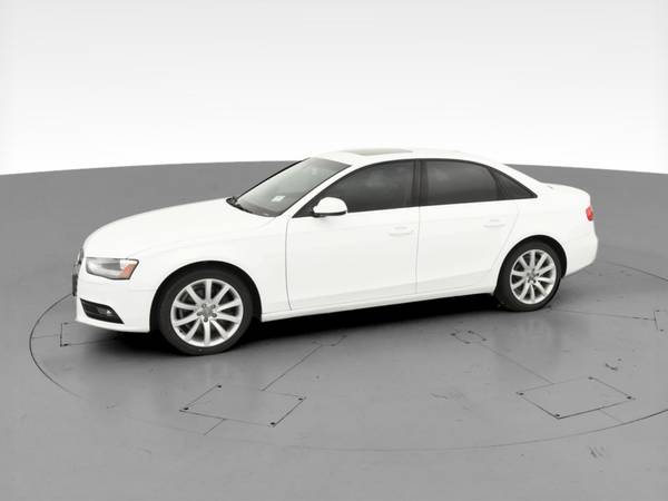 2013 Audi A4 Premium Plus Sedan 4D sedan White - FINANCE ONLINE -... for sale in San Antonio, TX – photo 4