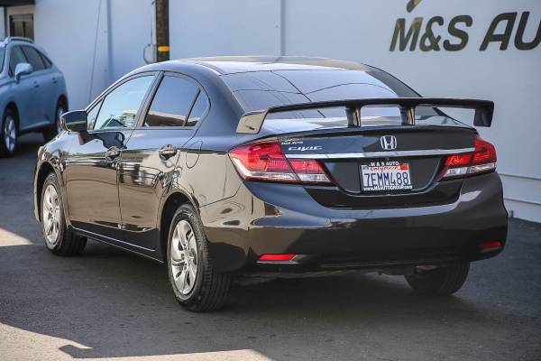 2014 Honda Civic Sedan LX sedan Brown - - by dealer for sale in Sacramento , CA – photo 4