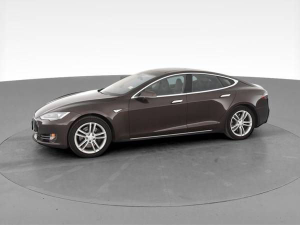 2013 Tesla Model S Performance Sedan 4D sedan Brown - FINANCE ONLINE... for sale in Covington, OH – photo 4